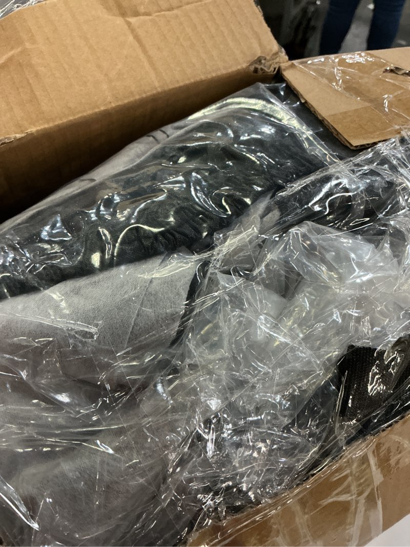 Condition photo showing Good Condition for gladiator truck cover custom fit 2020-2026 crew cab short bed(5') with door zipper, 10 layers outdoor heavy pickup truck cover waterproof all weather, wind dust sun protector. gladiator 2020-2026 crew cab+towel+bag