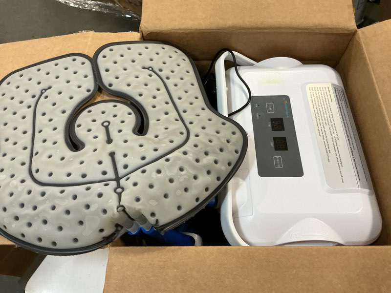 Condition photo showing As Is for Cold Therapy Machine for Post-Surgery Recovery – Digital Timer & Quiet Pump, Universal Ice Pad for Knee, Shoulder, Hip, and Leg Cryotherapy