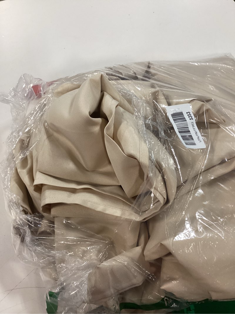 Condition photo showing New/Like New for Similar sancua Beige Tablecloths for 6 Foot Rectangle Tables, 6 Pack - 60x102 Inch - Washable Fabric Cloth Table Cloth for Wedding, Party, Birthday, Banquet, Reusable Polyester Table Covers Beige 6 Pack 60x102 Inch, Rectangle
