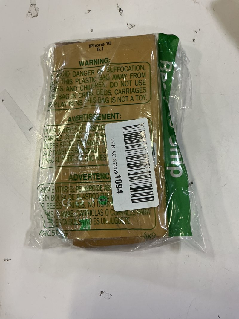 Condition photo showing New/Like New for Miracase for iPhone 16 Case 6.1'', [Bubble Free] Full-Body Bumper Phone case with Built-in Full Glass Screen &Lens Protector,No Gap,Compatible with MagSafe,Drop Proof 16 Cover,Blue iPhone 16 Magnetic Blue