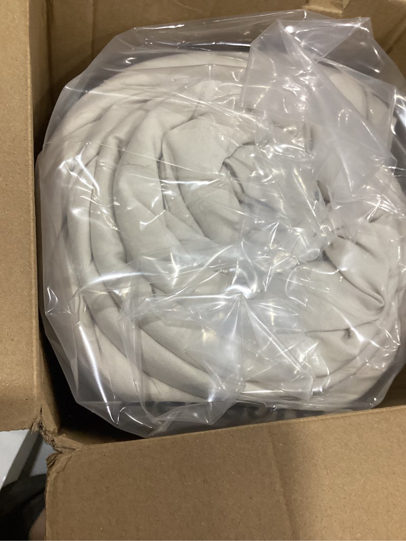 Condition photo showing As Is for bedsure twin/twin xl comforter set, beige soft prewashed bedding for all seasons, 2 pieces gentlesoft™ bed set, 1 lightweight comforter (68"x88") and 1 pillowcase (20"x26") twin/twin xl(68"x88") 01 - beige