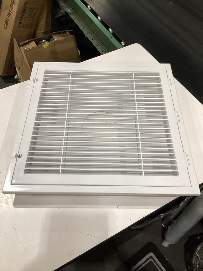 ht-2x2-rtn quick connect 2 x 2 ft. plastic louvered return