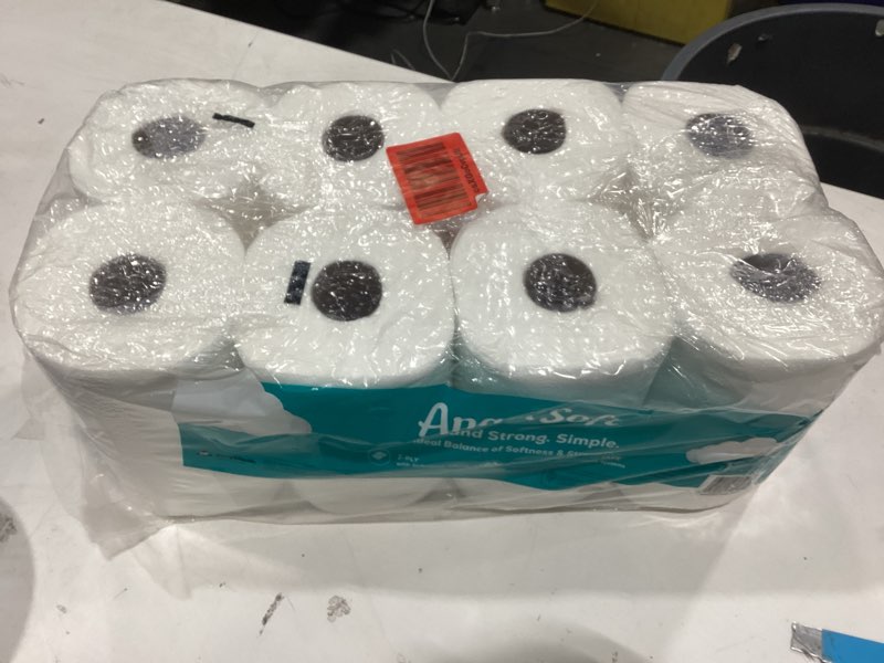 Condition photo showing New/Like New for angel soft toilet paper, 16 mega rolls = 64 regular rolls, soft and strong toilet tissue mega 320 sheet (pack of 16)