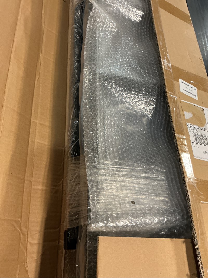 Condition photo showing New/Like New for 12-tray 5 gallon water jug holder heavy duty, 4-tier wall mount water bottle rack, powder coated steel, black, 13"d x 36.7"w x 44.8"h, home, office, restaurant, gym bk, 12 slot modern