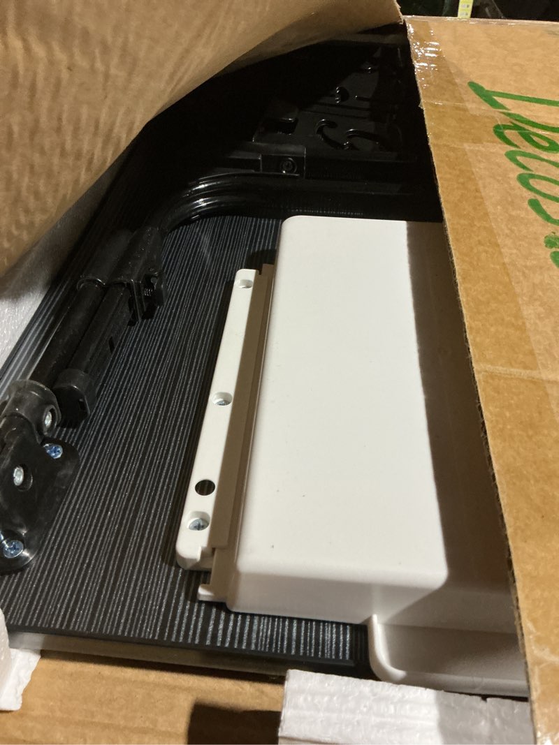 Condition photo showing Good Condition for Laptop Desk for Bed Height Adjustable, Lap Bed Table with USB/Storage Drawer/Cup Holder/Tablet Stand/Book Shelf, Foldable Breakfast Tray Portable for Reading Writing, Sofa & Floor, Black