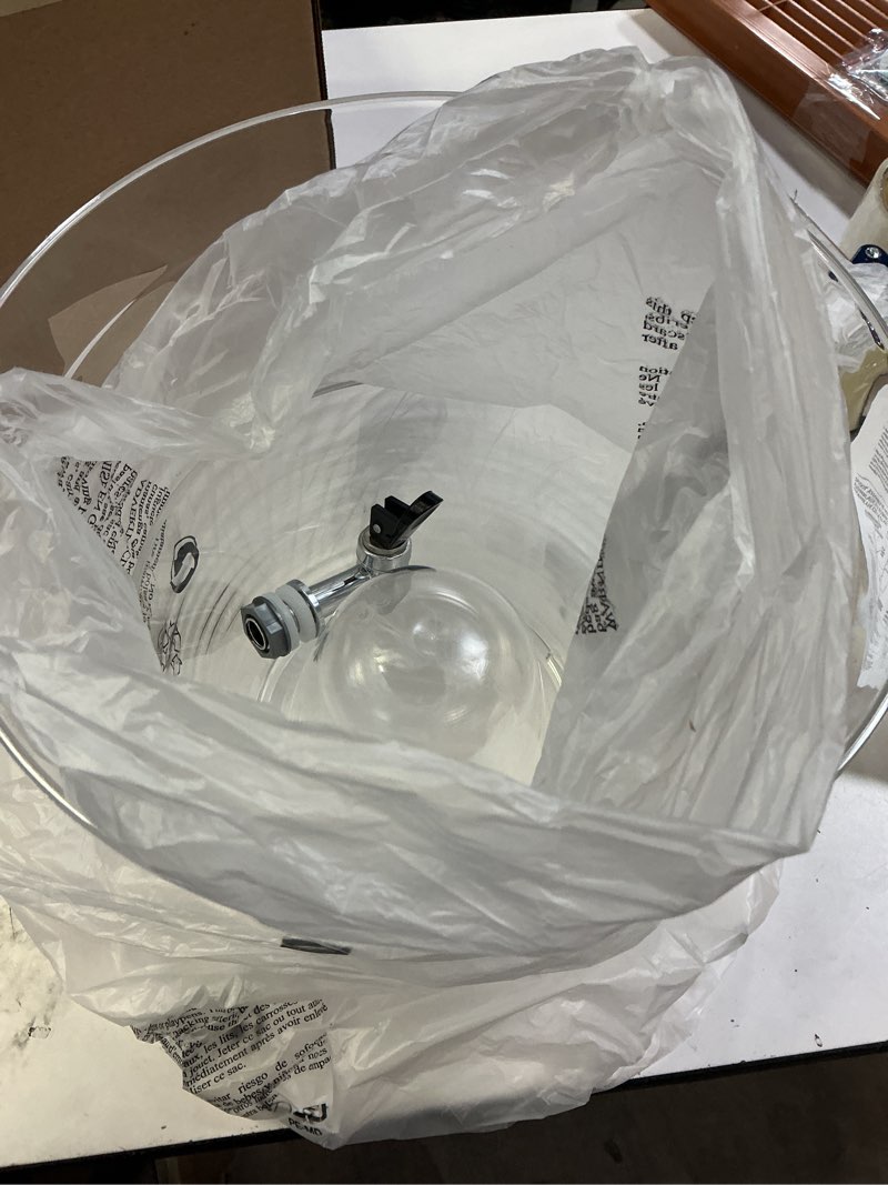 Condition photo showing Good Condition for CreativeWare Bark Beverage Dispenser, 2.5 Gallon, Clear, (Pack of 1)