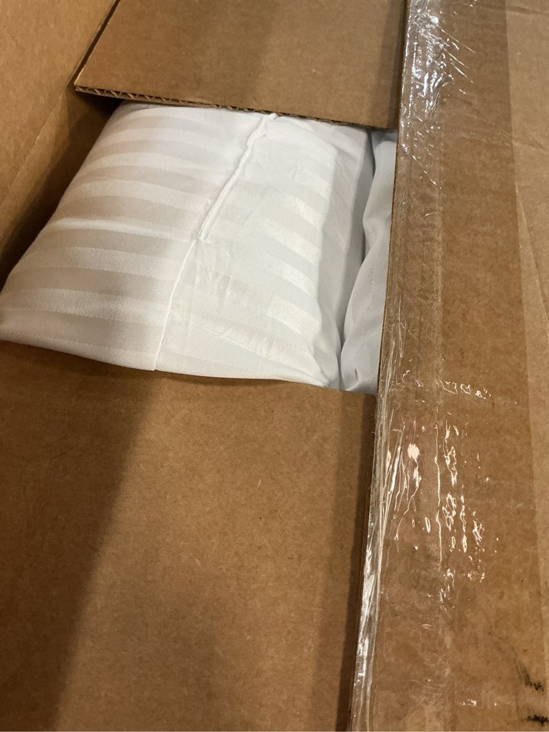 Condition photo showing Good Condition for eiue throw pillow inserts, machine washable pillows,premium polyester fiber fill for sofa bed & decorative cushions (white, 20x20inch) white 20x20inch