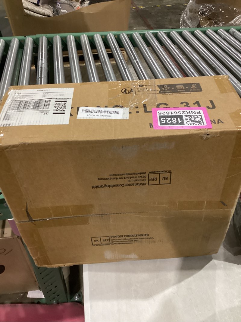 Condition photo showing Good Condition for IBUYKE Faux Leather Round Footrest, Makeup Vanity Stool Side Table, PU Dressing Table Seat, Pouf Couch Stool, Golden Steel Legs, Light Brown LG-31J PU Light Brown