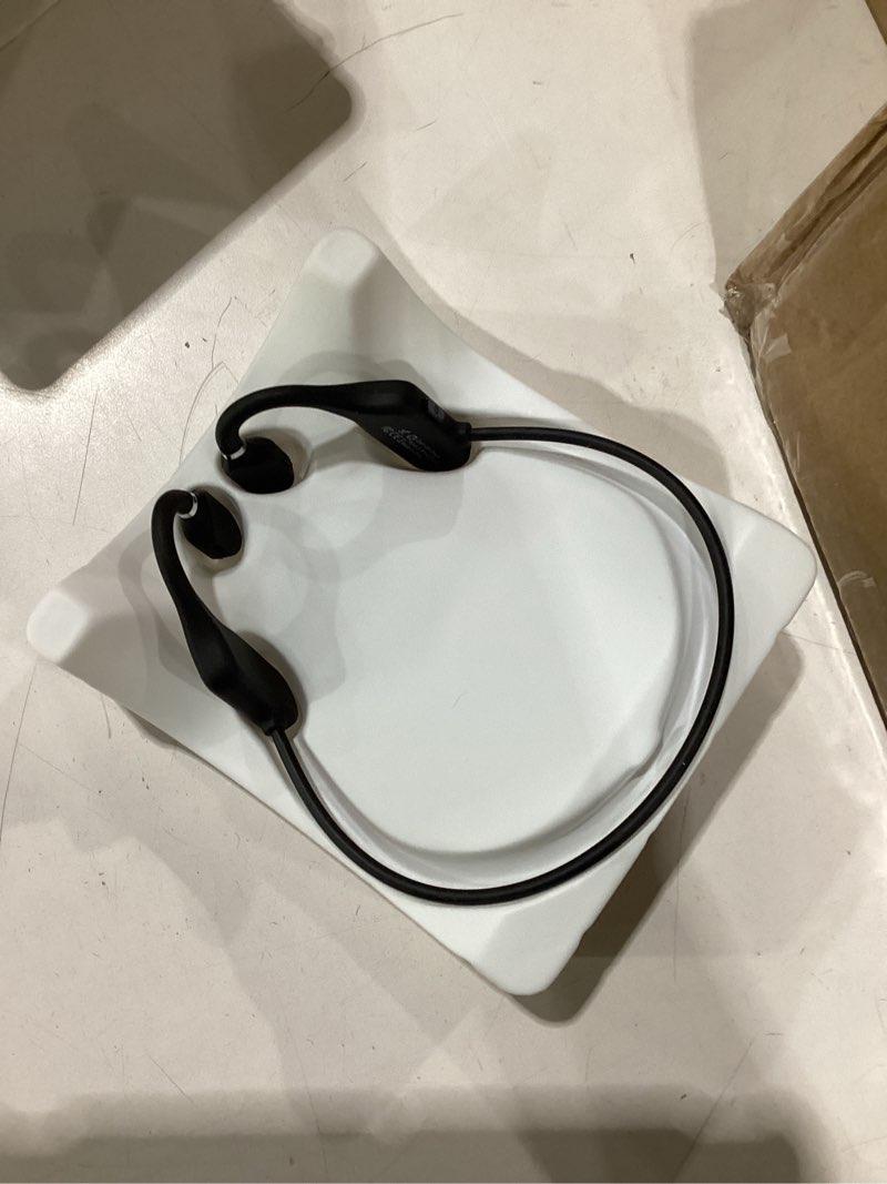 Condition photo showing Good Condition for inductivv bone conduction headphones sound revv open earphones wireless bluetooth running headphones with mic, ip56 waterproof, lightweight and comfortable fit sport bone conduction earbuds & exercise