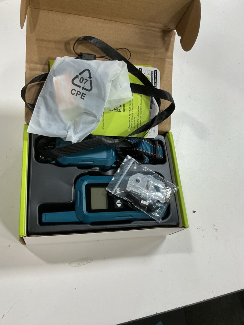 Condition photo showing New/Like New for jugbow dog shock collar - 4200ft dog training collar with remote, ipx8 waterproof electric collar with 4 training modes, security lock, rechargeable e-collar for dogs 10-120lbs blue
