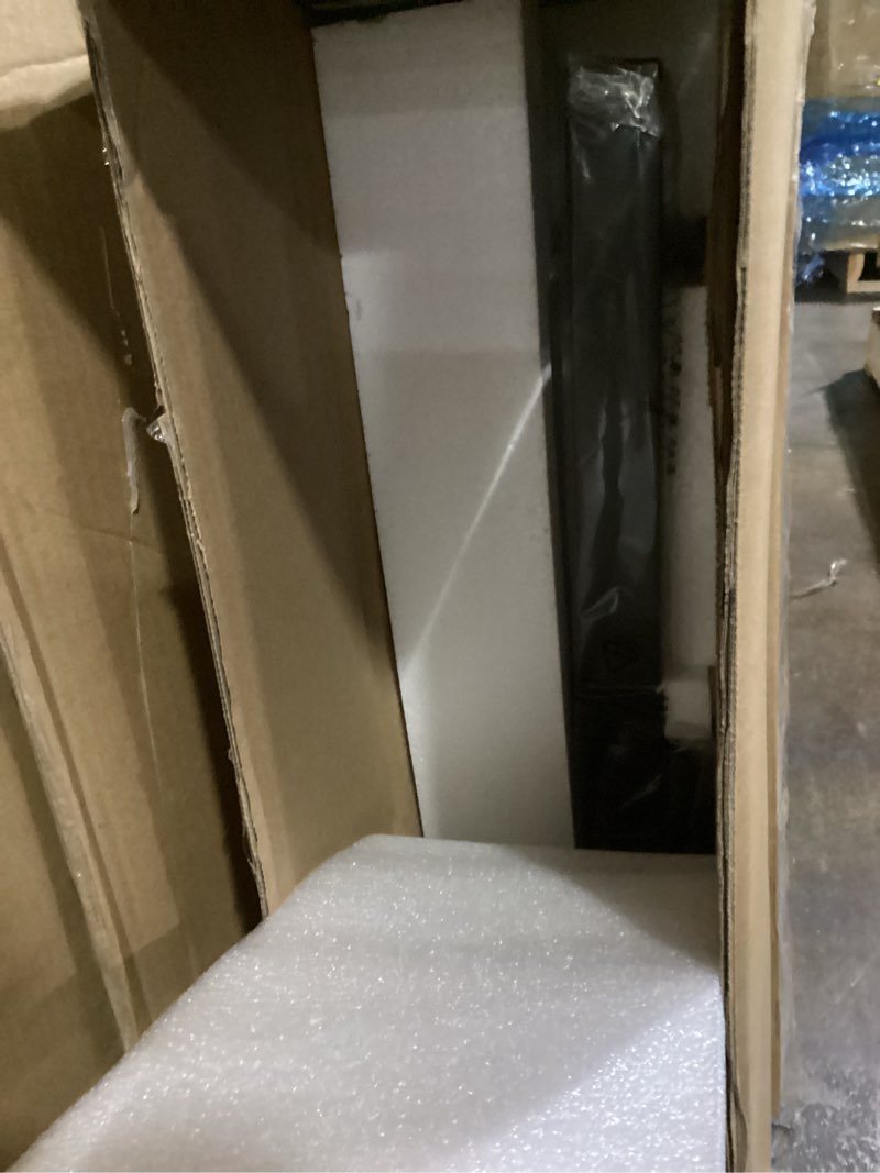 Condition photo showing Good Condition for Edenbrook Hudson Full Platform Bed Frame with Headboard-Underbed Storage-Full Bed Frame No Box Spring Needed-Metal/Upholstery Grey Full