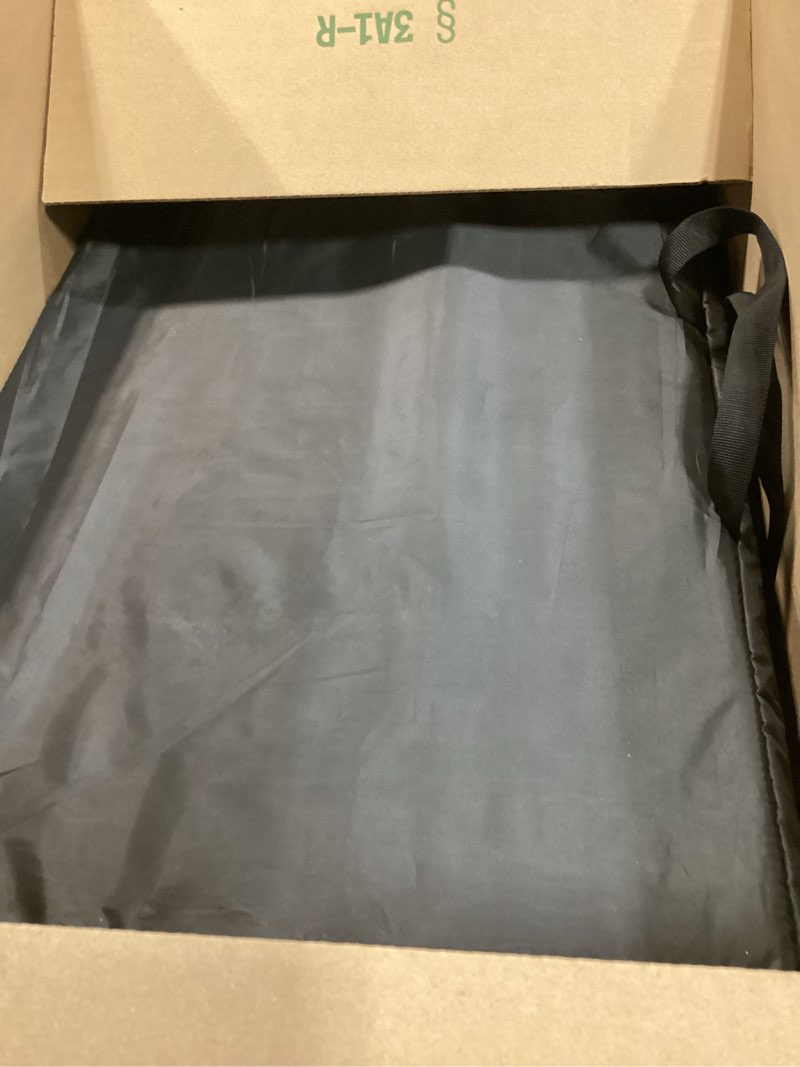 Condition photo showing Good Condition for Back Seat Extender for Dogs, Hard Bottom Dog Car Seat Cover for Truck Back Seat, Dog Hammock for Car, Upgraded PU Leather Material, Larger Space, Holds 400lbs XL Black+Orange
