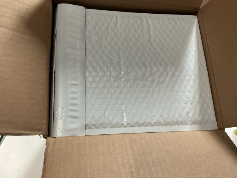 Condition photo showing New/Like New for poly bubble envelopes #2 / 8.5x12 self-sealing padded mailers made in the usa