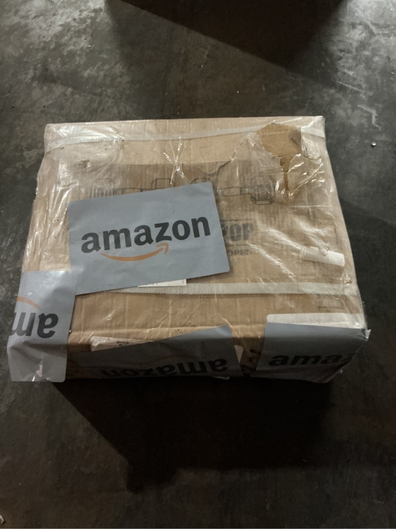 Condition photo showing New/Like New for Rubber Encased Hex Weights Dumbbells Set of 5 – 50 lb Pair | Cast Iron Hand Weights with Anti-Slip Grip for Home Gym Strength Training Black 25LBS Pair