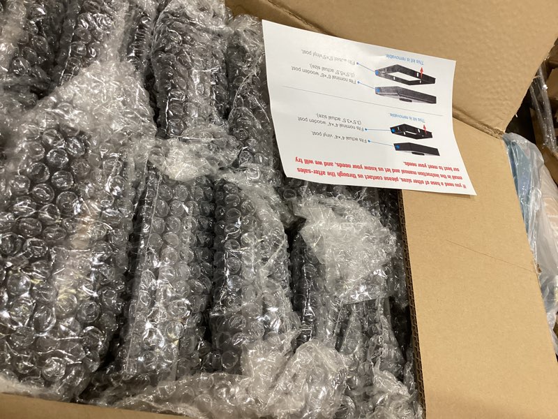 Condition photo showing Good Condition for volisun solar fence - post lights, solar cap light outdoor waterproof 16pack, black deck cap light for 4x4 5x5 6x6 wooden/vinyl post black 16 pack