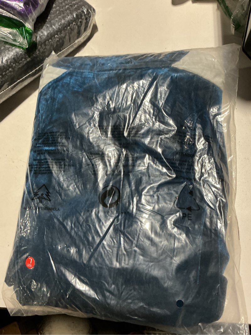 Condition photo showing Good Condition for rpovig velour tracksuit sweatsuit velvet:men's jogging track suit 2 pieces set zip up sweatshirts jacket pants with pockets large blue