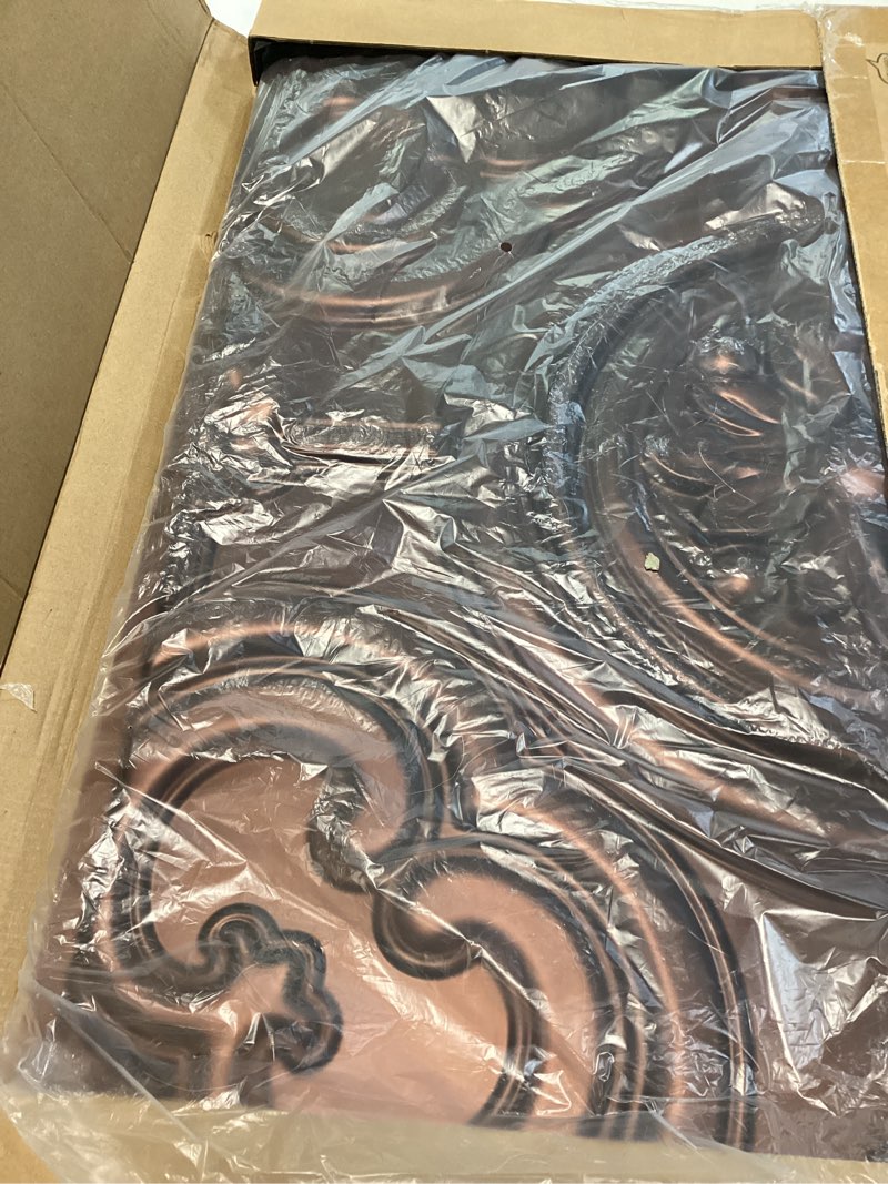 Condition photo showing Good Condition for wowstar 12-pack 24"x24" drop ceiling tiles, waterproof glue up ceiling panels, antique copper