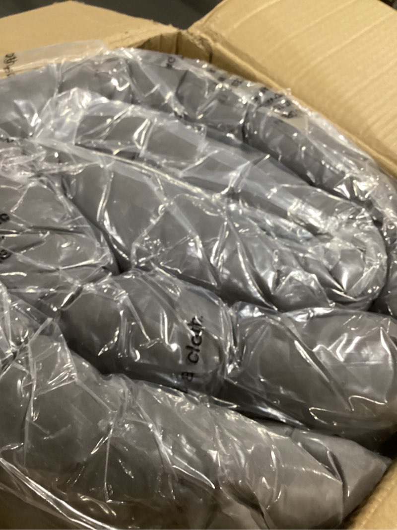 Condition photo showing Good Condition for OLANLY Dual-Layer 4 Inch Cal King Size Memory Foam Mattress Topper for Back Pain, 2 Inch Cooling Pillow Top Mattress Pad Cover and 2 Inch Gel Memory Foam Topper, Deep Elastic Pocket, Grey Grey California King