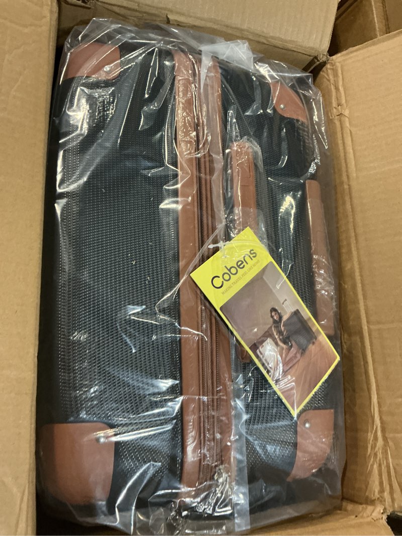 Condition photo showing Good Condition for expandable luggage sets 5 piece with detachable spinner wheels and tsa lock,abs hard case suitcases with wheels,carry on luggage set black 5 piece sets (20/24/28/db/tb)