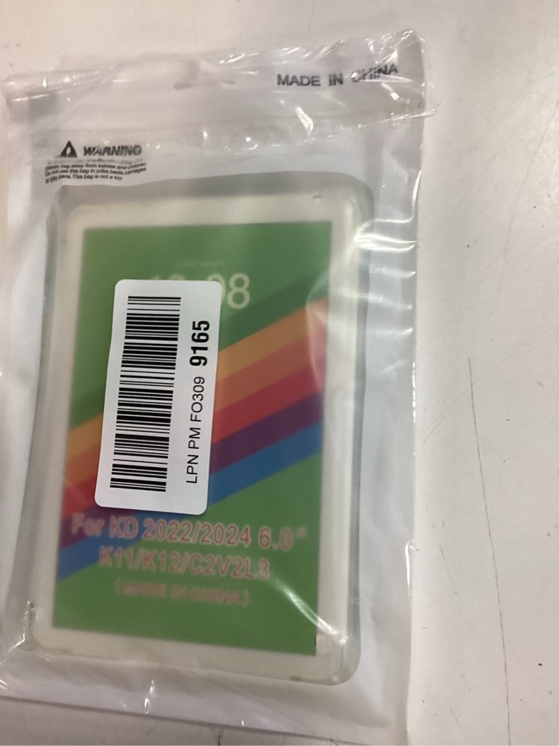 Condition photo showing New/Like New for Clear Case for 6" All-New Kindle (11th Generation-2024/2022 Release),Ultra Clear Soft TPU Slim Flexible Transparent Skin Bumper Back Cover Shell for Kindle 11 2024/2022,Lightweight Kindle 2024 and 2022