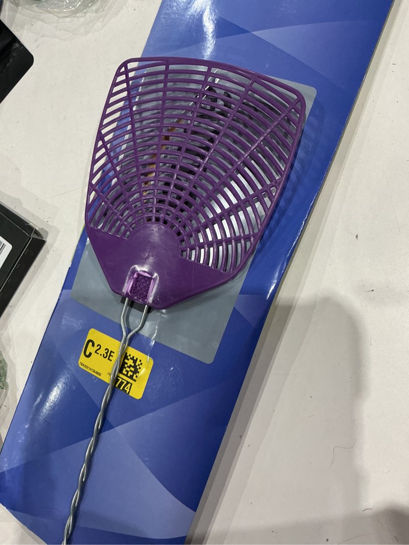 Condition photo showing Good Condition for supreme bug & fly swatter 6-pack – braided metal handle 6 pack fly swatters, multi pack colors, – for indoor/outdoor – flyswatter 16 inch- set of 6