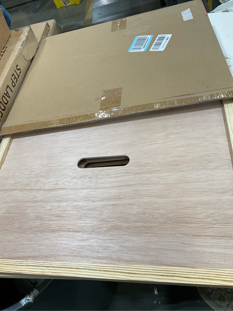 Condition photo showing Good Condition for frame bee hive inner cover (3 pack). beehive inner cover for frame hive box cover. includes feeding hole. beehive insulation ventilation inner cover for beekeeping (3 pack