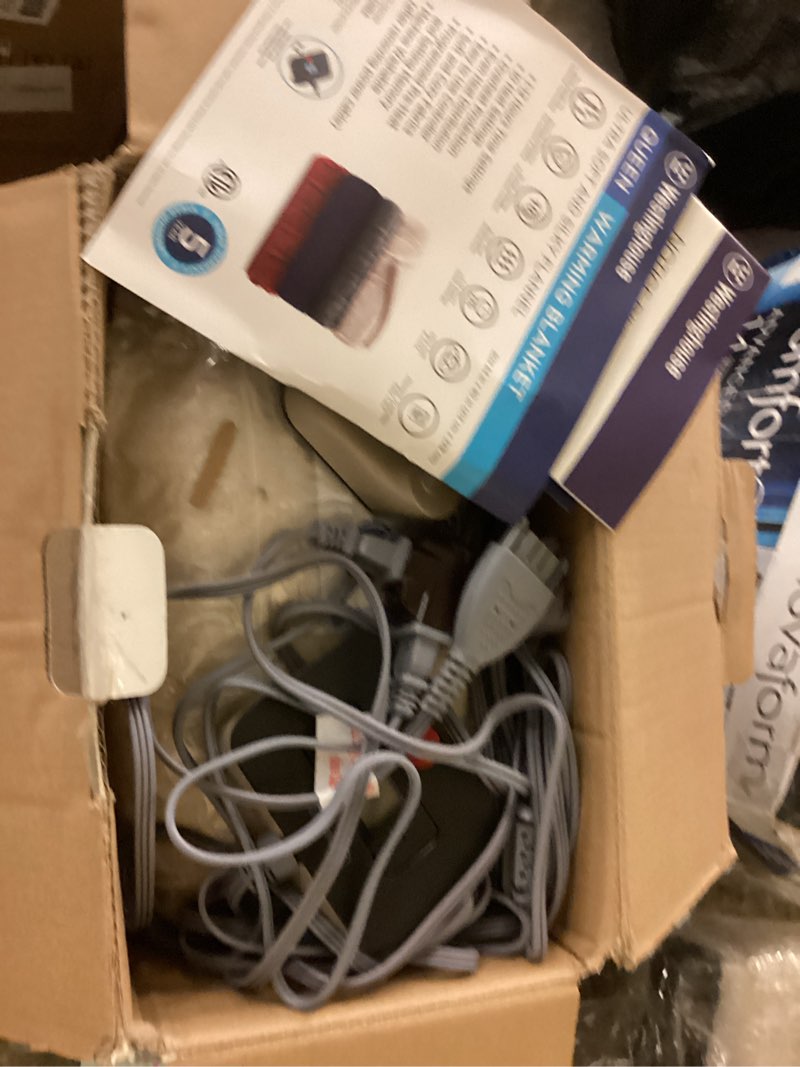 Condition photo showing Good Condition for westinghouse electric blanket queen size, super cozy soft flannel 84"" x 90"" heated blanket with 10 fast heating levels & 1-12 auto-off, machine washable, etl&fcc certification, beige