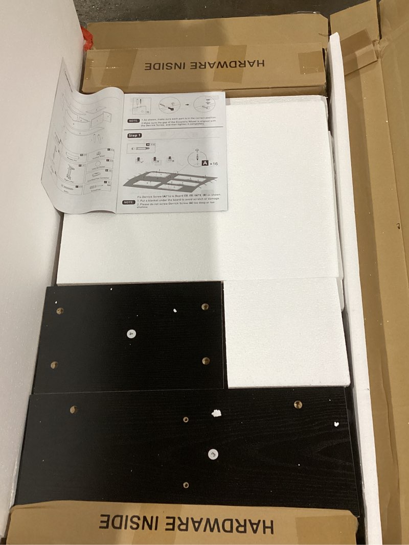 Condition photo showing Good Condition for olixis wood lift top coffee table with hidden compartment and large storage shelf, lift tabletop dining center table for home living room office, black black 39.4 inches x 19.7 inches x 17 inches
