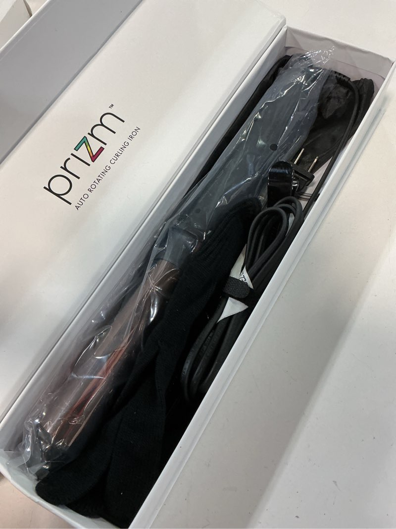 Condition photo showing Good Condition for Prizm 1.25inch/32mm Automatic Curling Iron for Big Curler, Rotating Curling Wand Up to 450°F, LCD Display, Auto-Shut Off & Dual Voltage, Negative Ion 1.25 Inch / 32mm