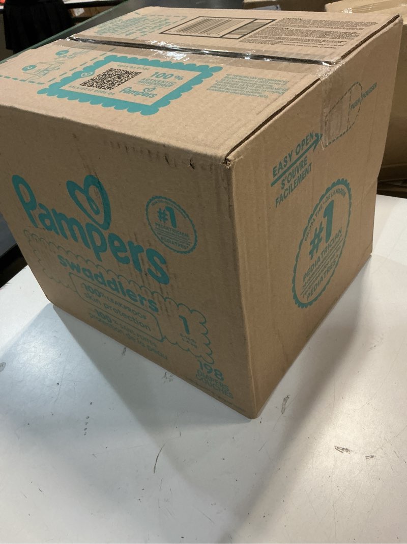 Condition photo showing New/Like New for pampers swaddlers diapers size 1  198 count (select for more options)