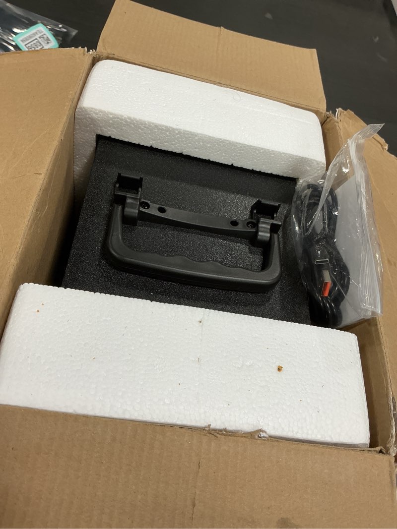 Condition photo showing Good Condition for 60w (80w peak) portable bluetooth speaker with double subwoofer heavy bass, bluetooth 5.0 wireless 100ft outdoor speaker, support fm radio, led colorful lights, stereo sound, for home, party, travel