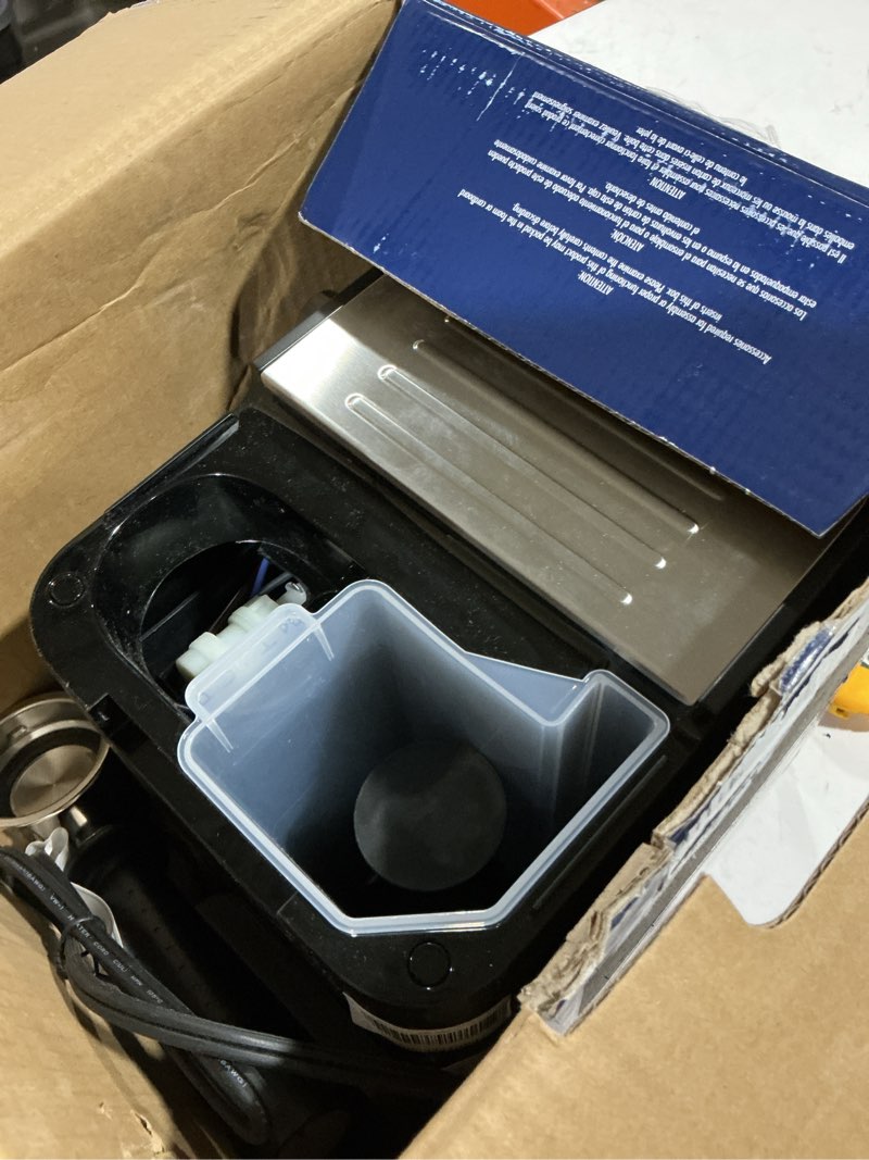 Condition photo showing As Is for de'longhi stilosa manual espresso machine, compact coffee maker, 15 bar pump pressure, manual milk frother steam wand for authentic single & double espresso, lattes & cappuccinos, tamper included stliosa espresso machine