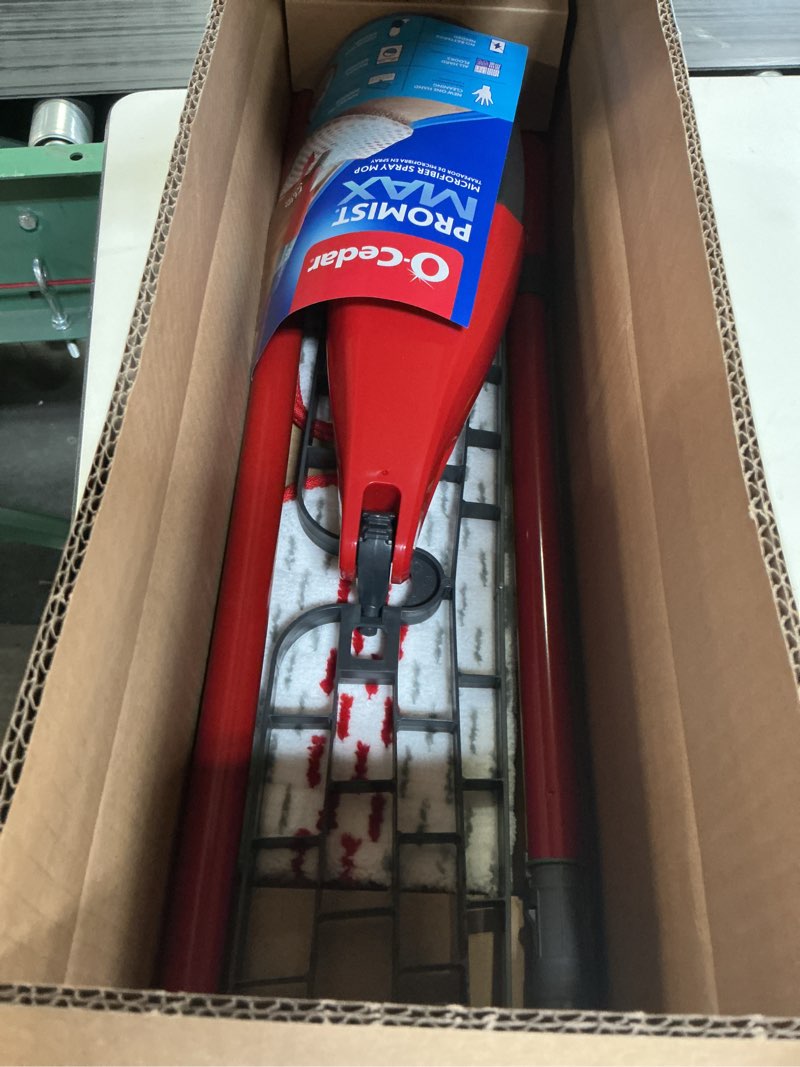 Condition photo showing Good Condition for O-Cedar ProMist MAX Microfiber Spray Mop, Red Spray Mop Spray Mop