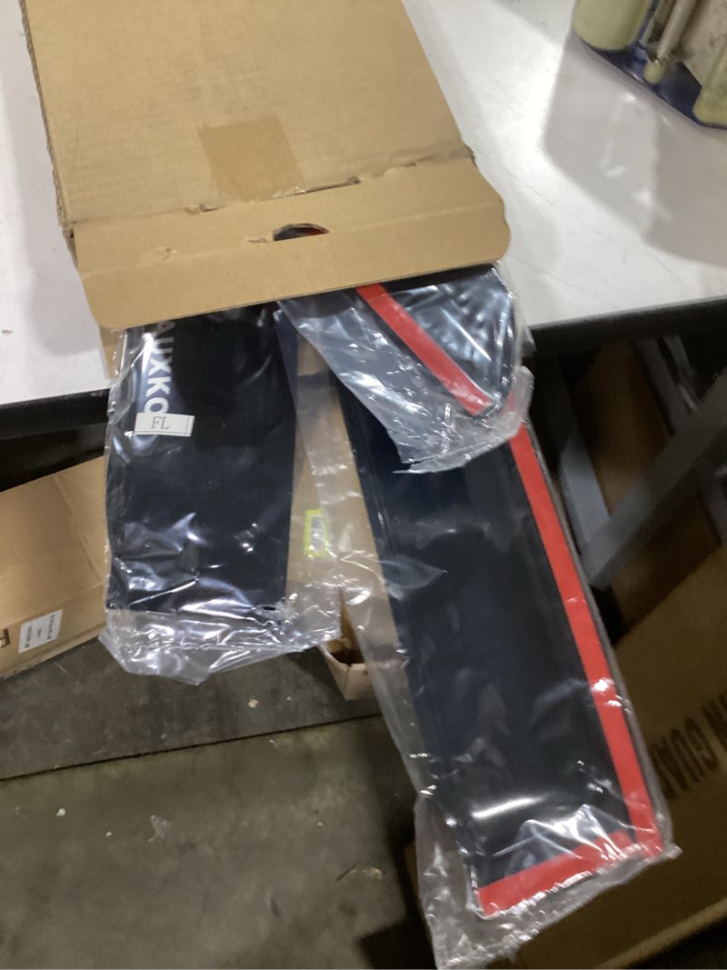 Condition photo showing New/Like New for auxko window rain guard for honda hrv 2023 2024 2025 2026 outside tape-on shatterproof sun smoke guard vent visor side window wind deflectors accessories for honda hr-v 2023 2024 2025 2026 black for honda hrv 2023-2025