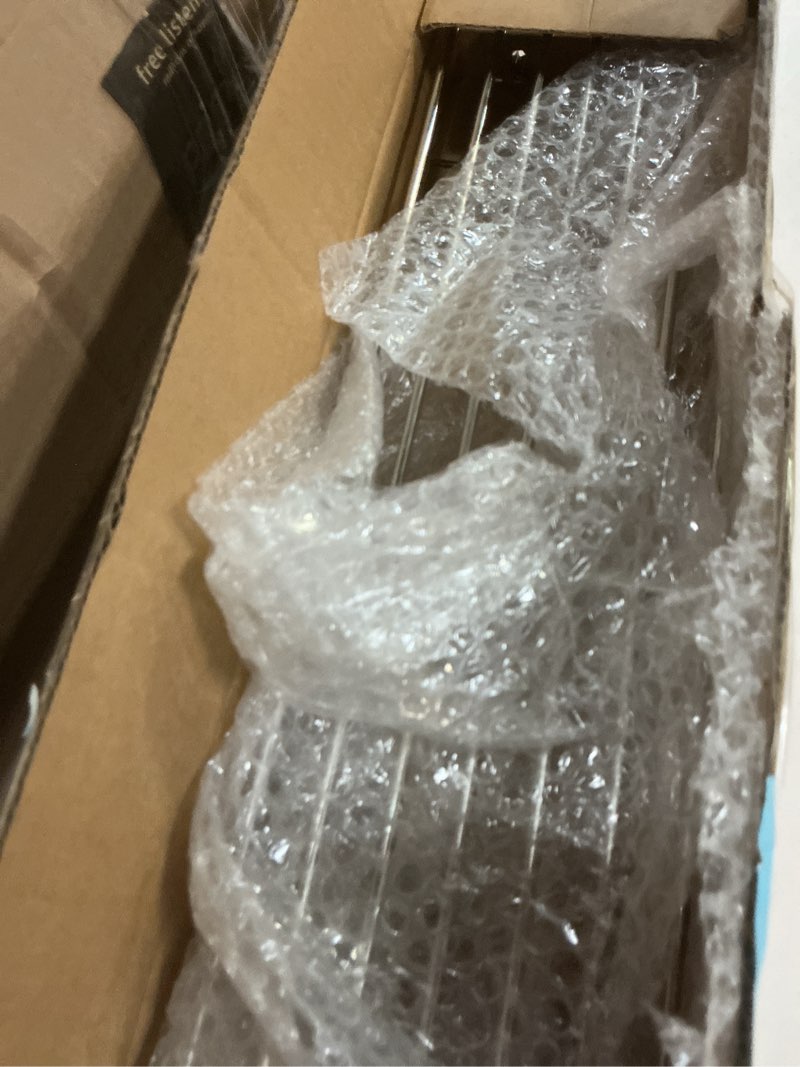 Condition photo showing Good Condition for grill warming rack 69866 for weber spirit e210 e220 s210 s220 (with front control knobs, 2013-2017), spirit ii e210 s210 (2017-newer), replacement for weber 67026 18" x 4-3/4"