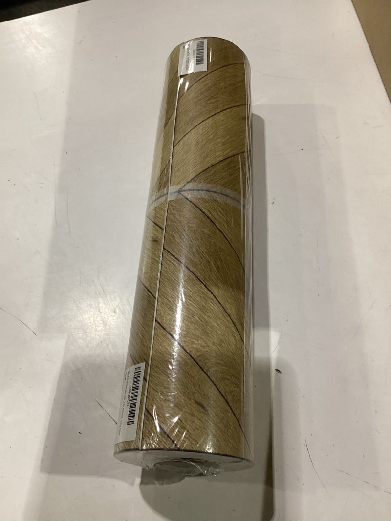 Condition photo showing New/Like New for herringbone peel&stick vinyl floor 15.7" x 236"easy cut & fits corners | wood-look non-slip vinyl for renters & diy, easy cut, fewer seams, low upkeep, budget multi-surface floor guard 236" x 15.7" herringbone