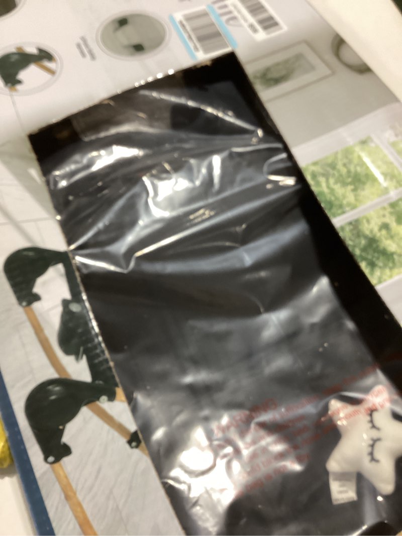 Condition photo showing Good Condition for Dream on Me Rock with me 2-in-1 Rocker and Stationary Seat | Compact Portable Infant Rocker with Removable Toys Bar & Hanging Toys in Black & Grey