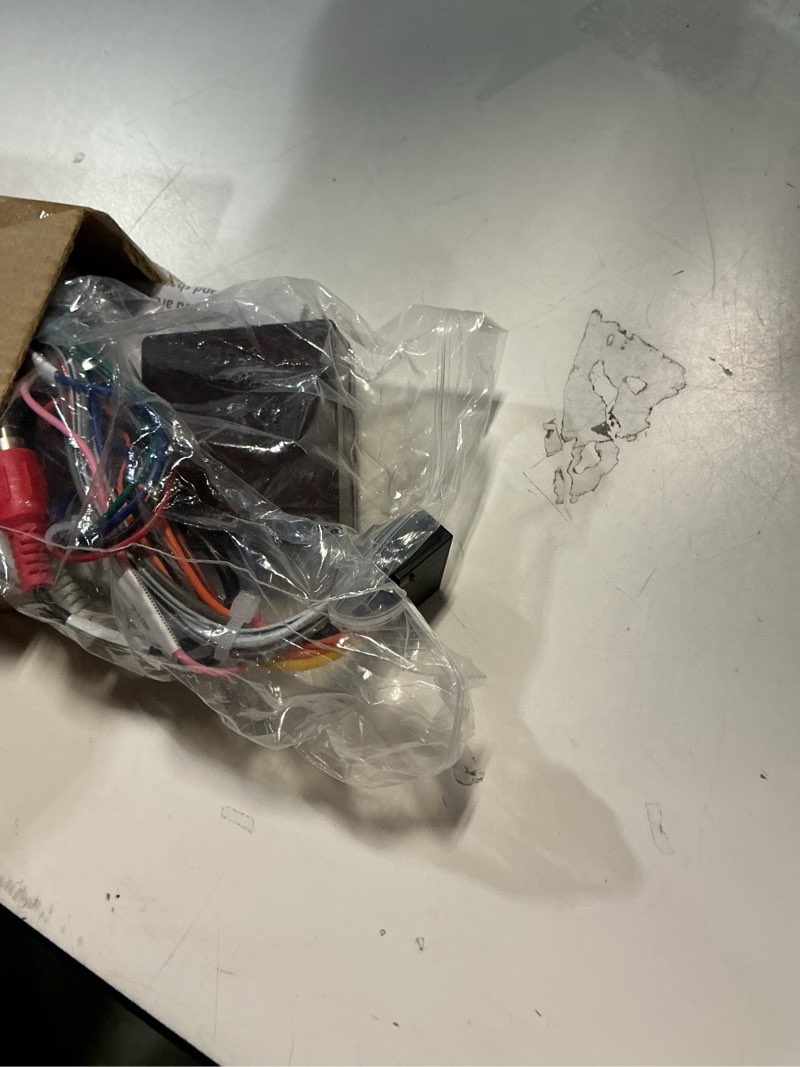 Condition photo showing As Is for android car audio radio player power cable adapter wiring harness for toyota corolla highlander prado camry tundra with jbl amplifier steering wheel control 16pin power socket