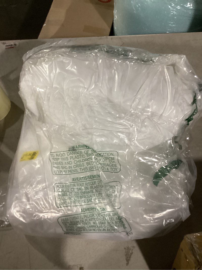 Condition photo showing As Is for Roowest 2 Pack Large Round Pillow Insert Diameter Cozy Oversized Cushion Insert Decorative for Sofa Couch Decor Seating Cushion Floor Meditation Pillow Replacement(18 Inch,White) 18 Inch White