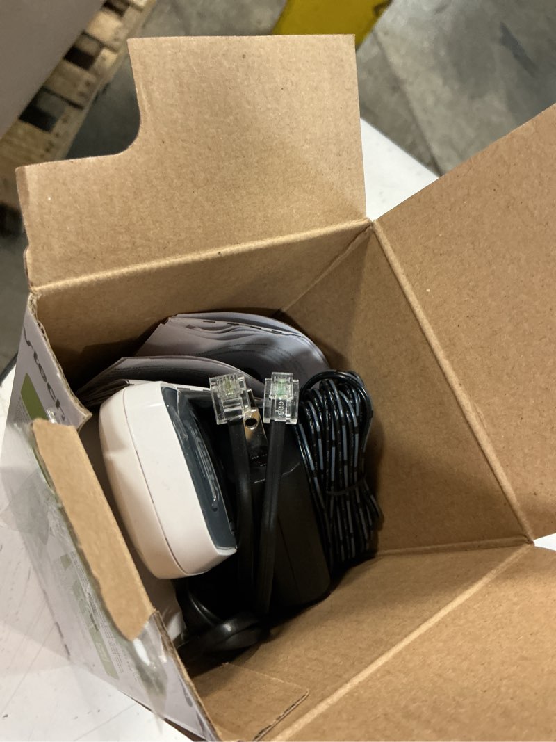 Condition photo showing As Is for vtech - cs6114 dect 6.0 digital cordless phone with caller id/call waiting - white