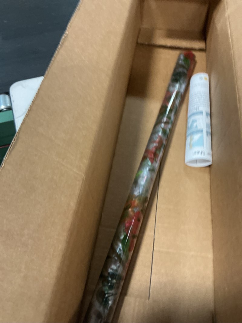 Condition photo showing Good Condition for ranzdn window privacy film - stained glass window film static cling uv & heat blocking rainbow window film for glass doors, bedroom windows - no glue premium vinyl (easy install, 23.6"×78.7") cosmos 23.6x78.7 inches