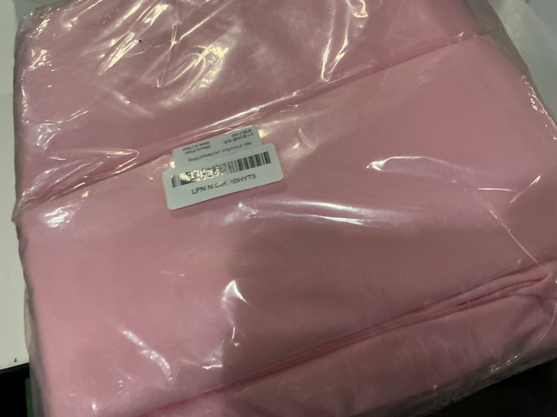 Condition photo showing New/Like New for 8 packs 90 inch pink tablecloth round tablecloth for circle tables, washable polyester table cloth, wrinkle resistant round cover for spring wedding party banquet dining pink 8 pack - 90 inch round