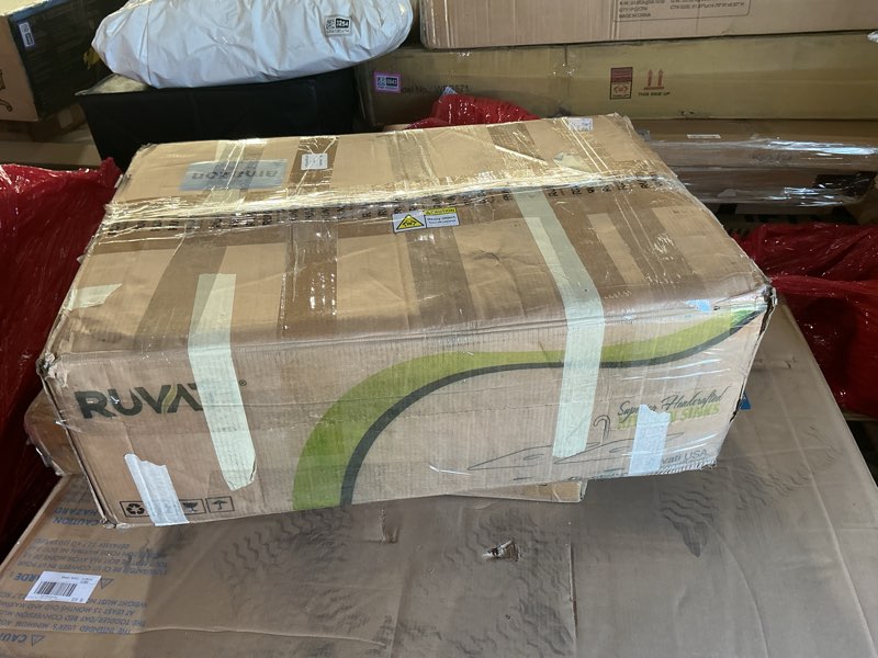 Condition photo showing As Is for Stainless steel kitchen sink