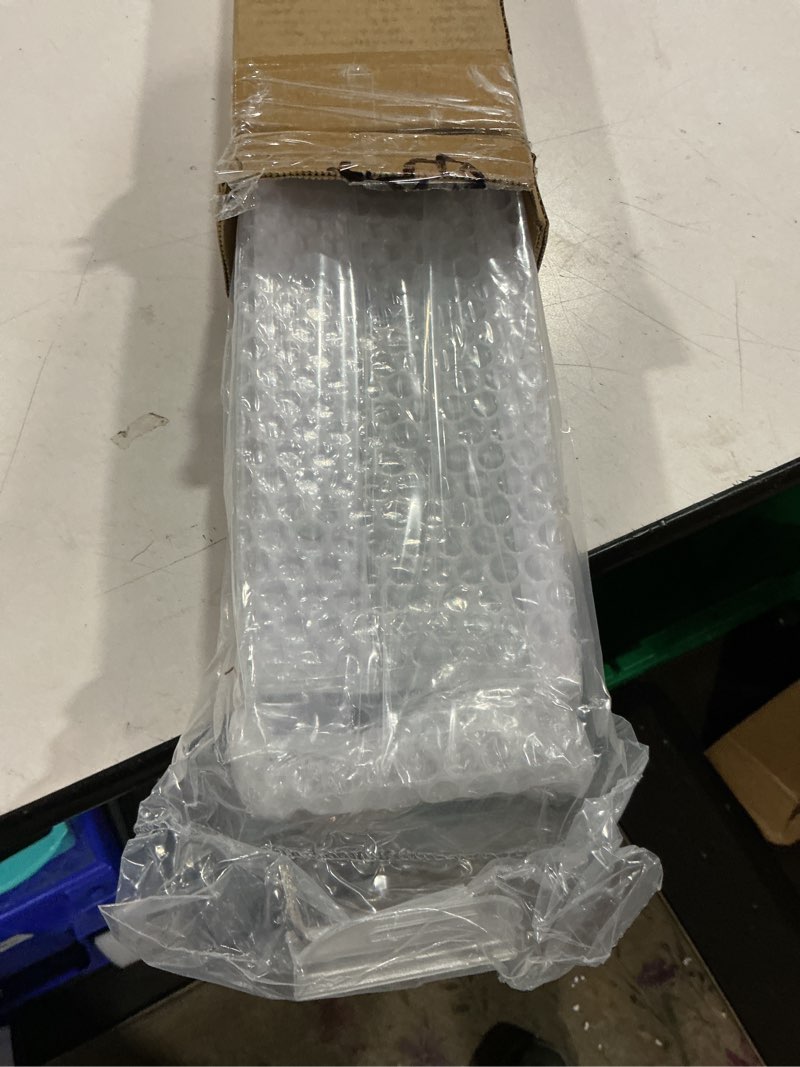 Condition photo showing Good Condition for boolegon no drill cellular shades for indoor windows,noise reducing & thermal insulating honeycomb blinds,cordless free stop blackout blinds easy to install,38" w x 64" h,blackout white blackout white 38"w x 64"h
