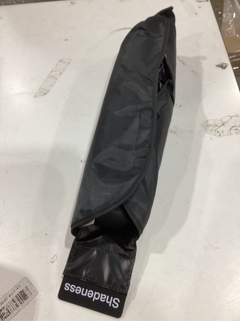 Condition photo showing Good Condition for windshield sun shade umbrella for tesla model y, model 3 [100% sunlight blocked, cooling ice crystal] sunshade for car windshield for model y & model 3 sunshade 2017-2026. for tesla model y & model 3 2017-2026