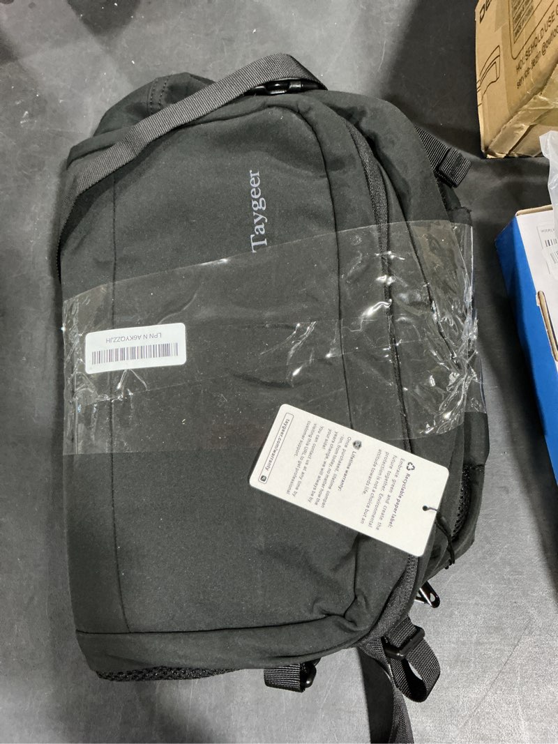 Condition photo showing Good Condition for Taygeer Travel Laptop Backpack for Men Women, Airplane Approved Travel Backpack Suitcase with Usb Charging Port, Lightweight College 35l Luggage Bag 15.6inch Laptop Mochila Gifts for Business,Black Large Black