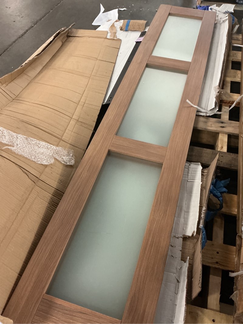 Condition photo showing As Is for fredbeck 32x84 (double 16x8... bathroom assembly