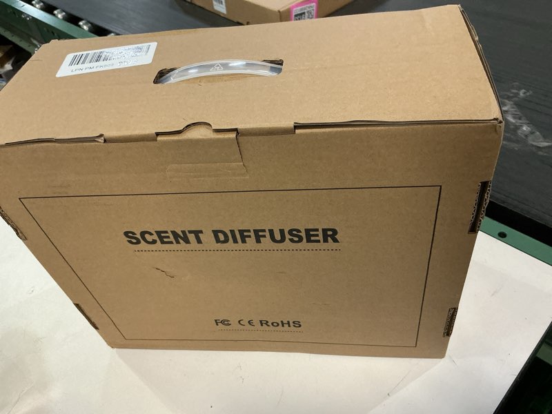 Condition photo showing New/Like New for 2025 Upgraded 3500 Sq.Ft Smart Scent Machine - HVAC System, Whole House Aroma & Hotel Collection Diffuser, Waterless Essential Oil Diffuser for Home, Office, 600ML Capacity, Cold Air Tech (White)