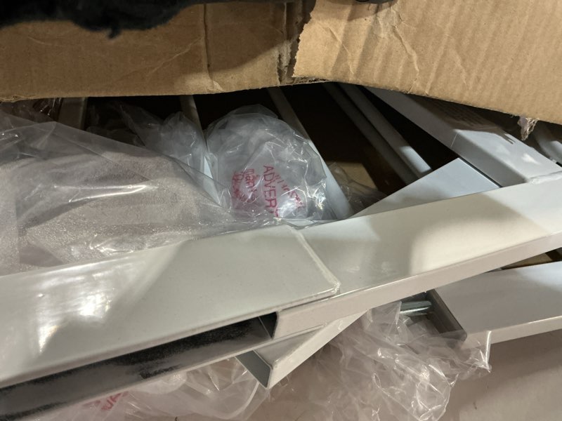 Condition photo showing As Is for regalo white metal expandable baby gate 1 pk