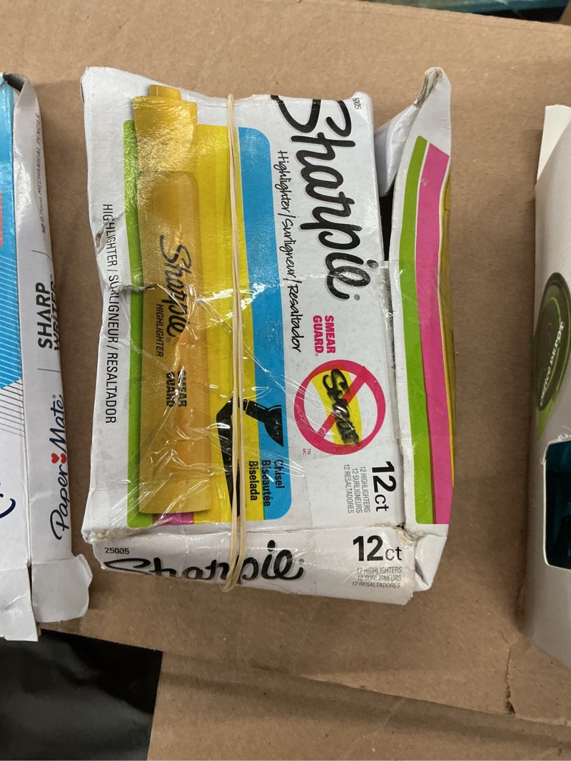 Condition photo showing As Is for set of 5 miscellaneous office supple items 